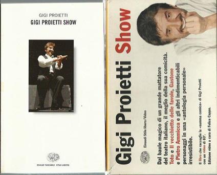 Gigi Proietti Show. Con videocassetta - Gigi Proietti - copertina