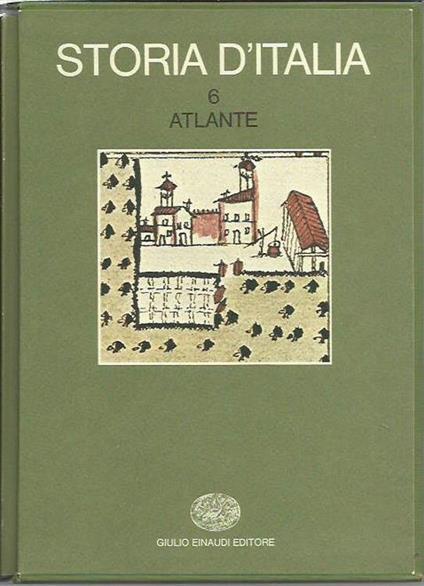 Storia d'Italia 6 - Atlante - copertina