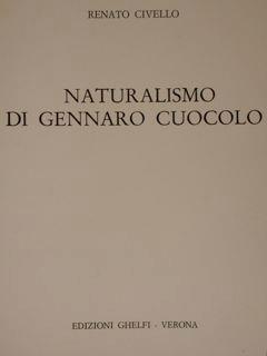 Il Naturalismo Di Gennaro Cuocolo - Renato Civello - copertina