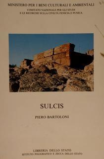 Comitato Nazionale per gli Studi e le Ricerche sulla Civiltà Fenicia e Punica. SULCIS - Piero Bartoloni - copertina