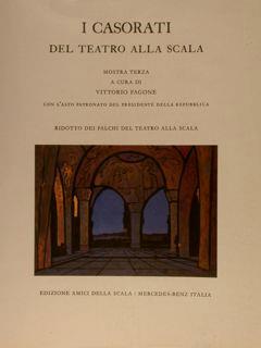 I Casorati Del Teatro Alla Scala - Vittorio Fagone - copertina