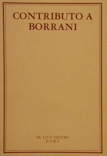 Contributo A Borrani - Dario Durbé - copertina