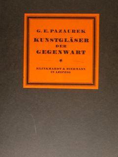 Kunstglaeser Der Gegenwart - Gustav E. Pazaurek - copertina