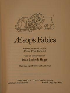 Fables - Esopo - copertina