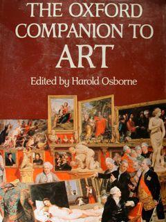 The Oxford Companion to Art - Harold Osborne - copertina