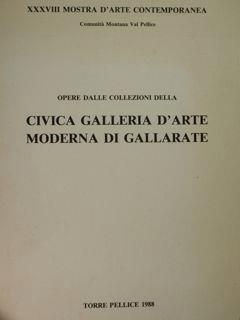 Opere dalle collezione della Civica Galleria d'Arte Moderna di Gallarate. Torre Pellice, 5 agosto - 10 settembre 1988 - Piergiorgio Dragone - copertina