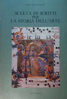 Scelta di scritti per la storia dell'arte - copertina