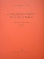 De magnalibus Mediolani-Meraviglie di Milano