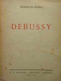 Debussy - Rodolfo Paoli - copertina