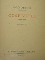 Cose viste. 1934-1938. Tomo settimo