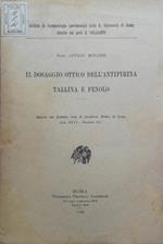 Il dosaggio ottico dell'antipirina tallina e fenolo