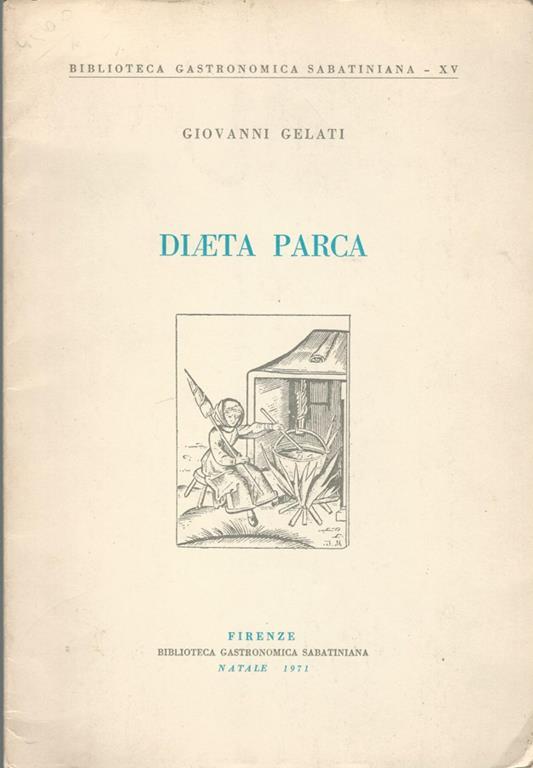 Diaeta Parca - Giovanni Gelati - copertina