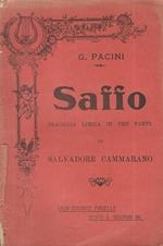 Saffo. Tragedia lirica in tre parti