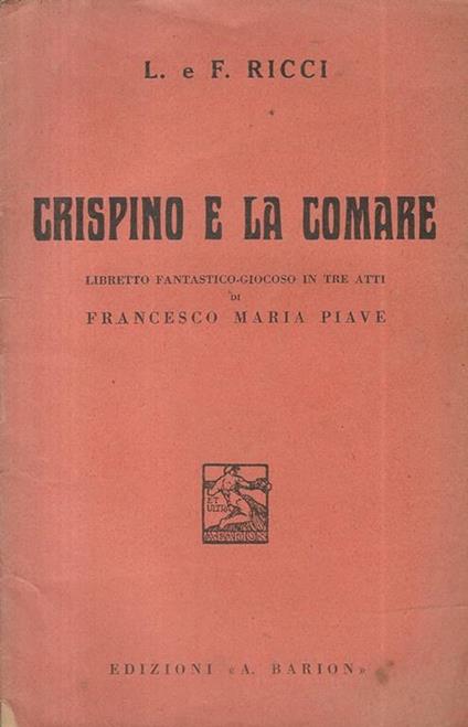 Crispino e la comare - C. Ricci - copertina