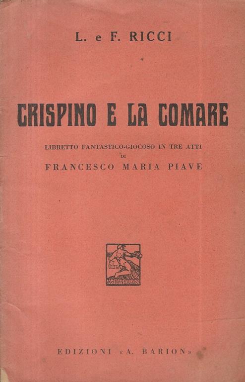 Crispino e la comare - C. Ricci - copertina