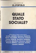 Quale stato sociale?