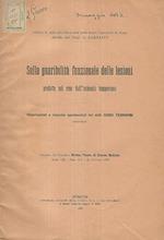 Sulla guaribilità funzionale delle lesioni prodotte nel rene dall'ischemia temporanea