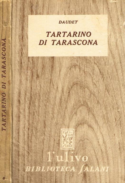 Tartarino di Tarascona - Alphonse Daudet - copertina