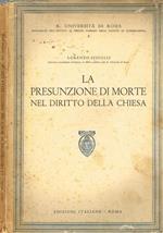 La presunzione di morte nel diritto della Chiesa