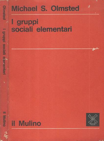 I gruppi sociali elementari - copertina