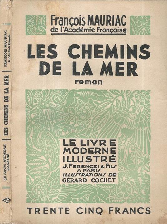Les Chemins de la mer - François Mauriac - copertina