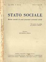 Stato sociale Anno XVIII n. 10 - 11 - 12. Rivista mensile di studi finanziari economici sociali
