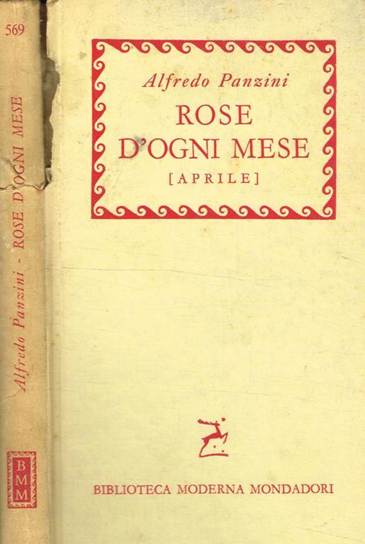 Rose d'ogni mese (aprile) - Alfredo Panzini - copertina