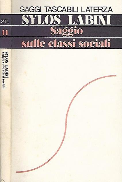 Saggio sulle classi sociali - Paolo Sylos Labini - copertina