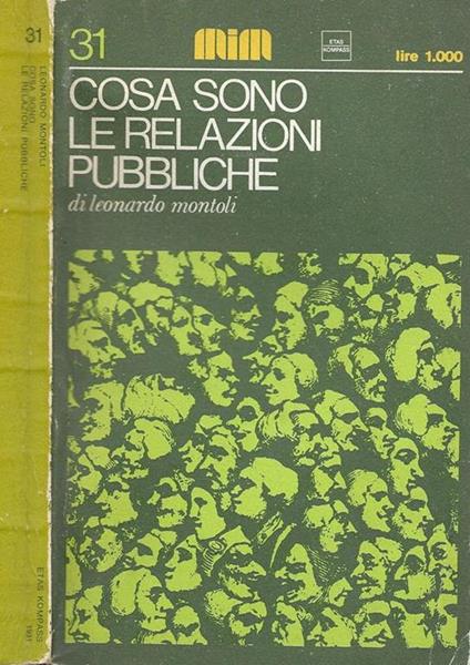 Cosa sono le relazioni pubbliche - Leonardo Montoli - copertina