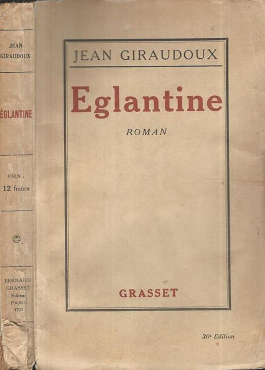 Eglantine - Jean Giraudoux - copertina