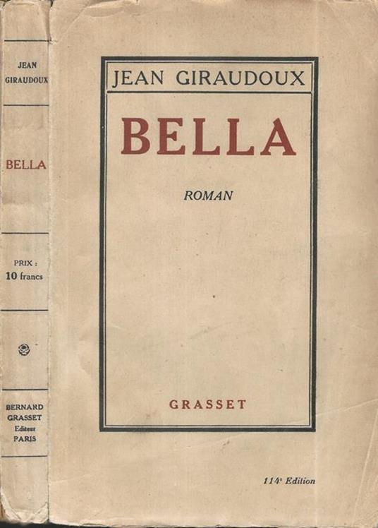 Bella - Jean Giraudoux - copertina