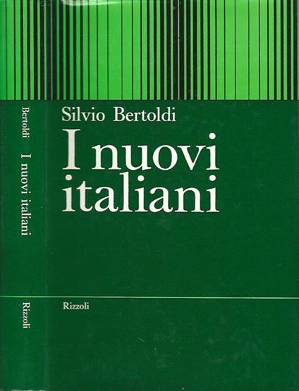 I nuovi italiani - Silvio Bertoldi - copertina