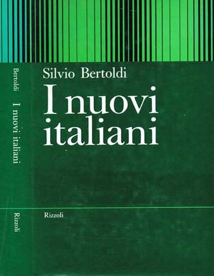 I nuovi italiani - Silvio Bertoldi - copertina