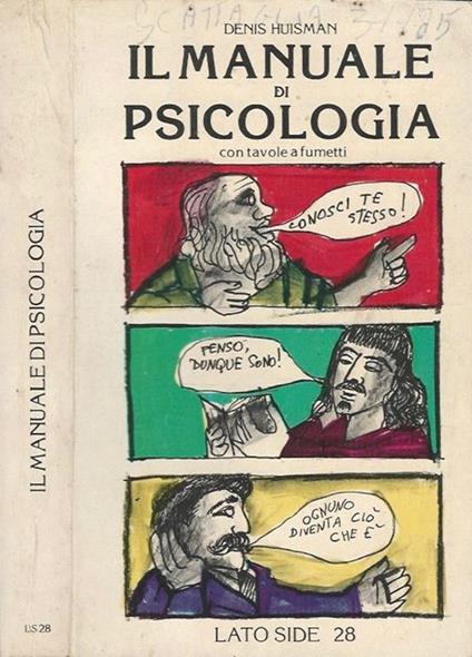 Il manuale di psicologia. con tavole a fumetti - Denis Huisman - copertina