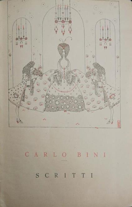 Scritti - Carlo Bini - copertina