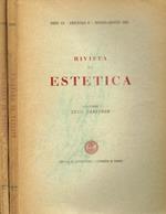 Rivista di estetica anno VII n.II, III