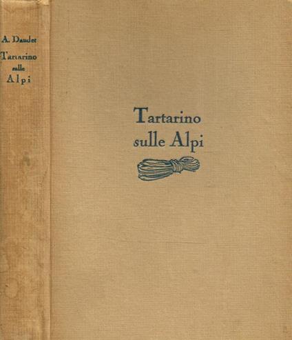 Tartarino sulle Alpi - Alphonse Daudet - copertina