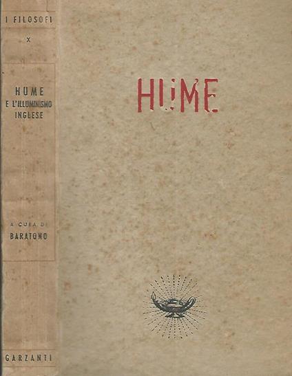 Hume e l'illuminismo inglese - copertina