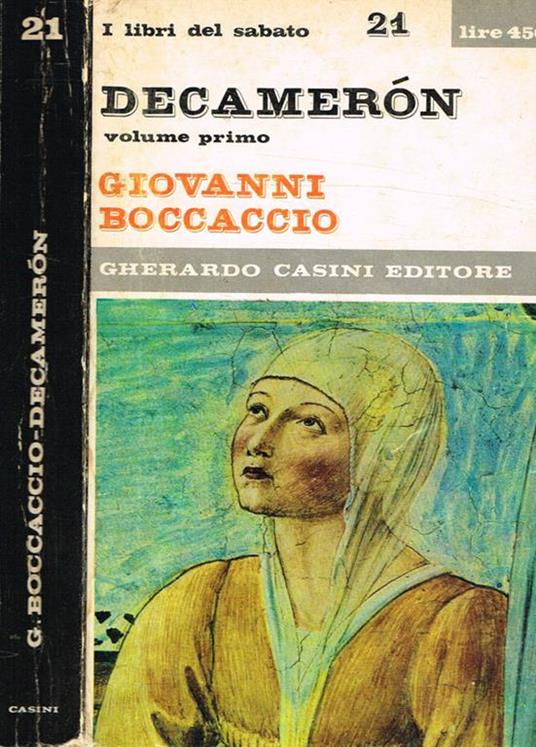 Decameron vol.I - Giovanni Boccaccio - copertina