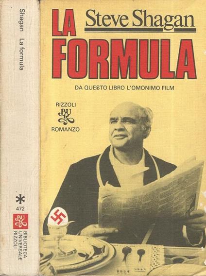 La formula - Steve Shagan - copertina