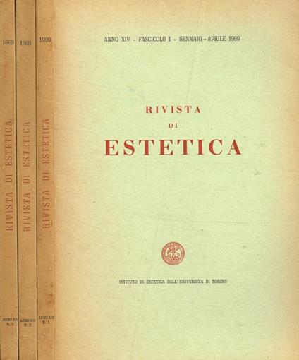 Rivista di estetica anno XIV - Luigi Pareyson - copertina