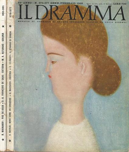 Il Dramma. Mensile di commedie di grande interesse. Anno 1968 - copertina