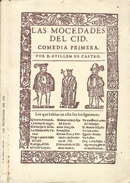 Las Mocedades del Cid. Comedia primera - copertina