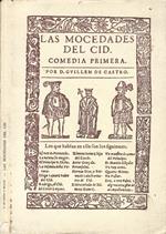 Las Mocedades del Cid. Comedia primera