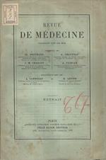 Sur l'action physiologique et thérapeutique de l'Acétanilide. Extrait de la Revue de Médecine