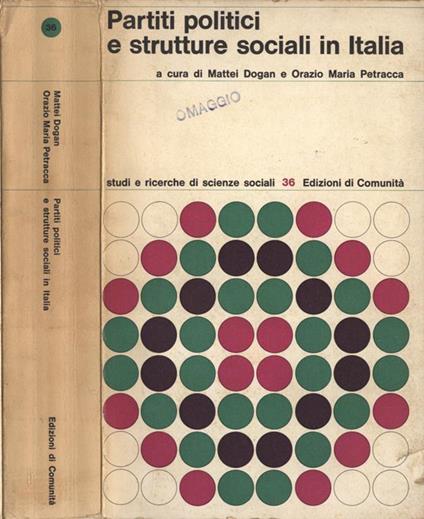 Partiti politici e strutture sociali in Italia - copertina