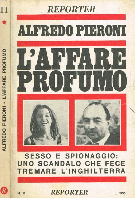 L' affare Profumo - Alfredo Pieroni - copertina