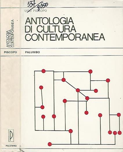 Antologia di cultura contemporanea - Ugo Piscopo - copertina