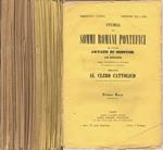 Storia dei Sommi Romani Pontefici. del Cavaliere Artaud di Montor coi ritratti - Libera traduzione dal francese con interessanti annotazioni dedicata al Clero Cattolico … - Volume Terzo