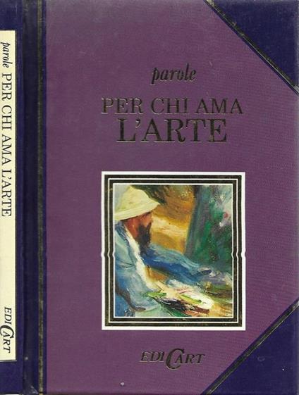 Parole per chi ama l'arte - copertina